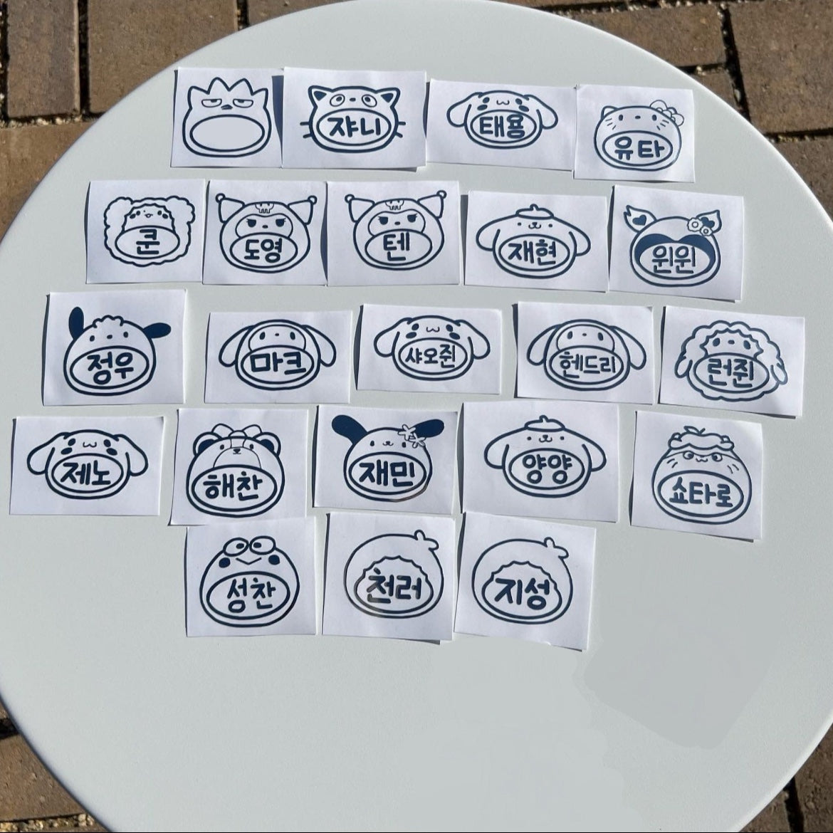 Metallic Nct, NCT 127, NCT Dream, Wayv, NCT Wish/ Custom Decal