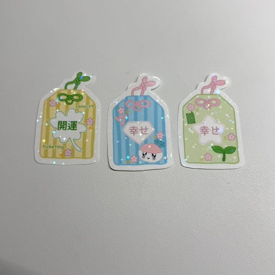 Kpop Omamori Stickers