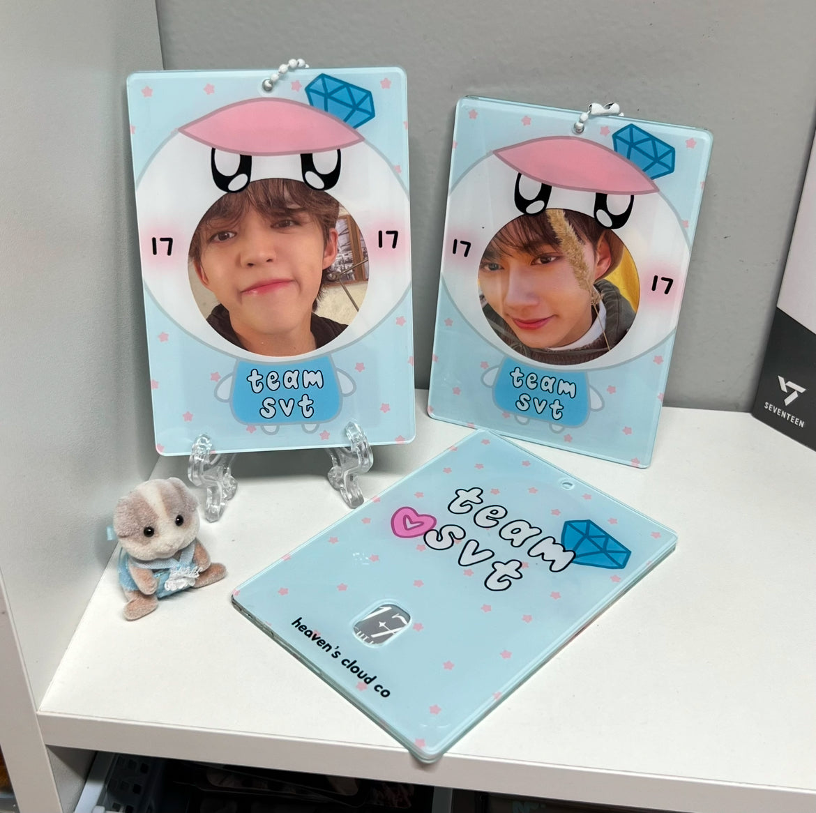 Seventeen BongBongie Acrylic Photocard Holder