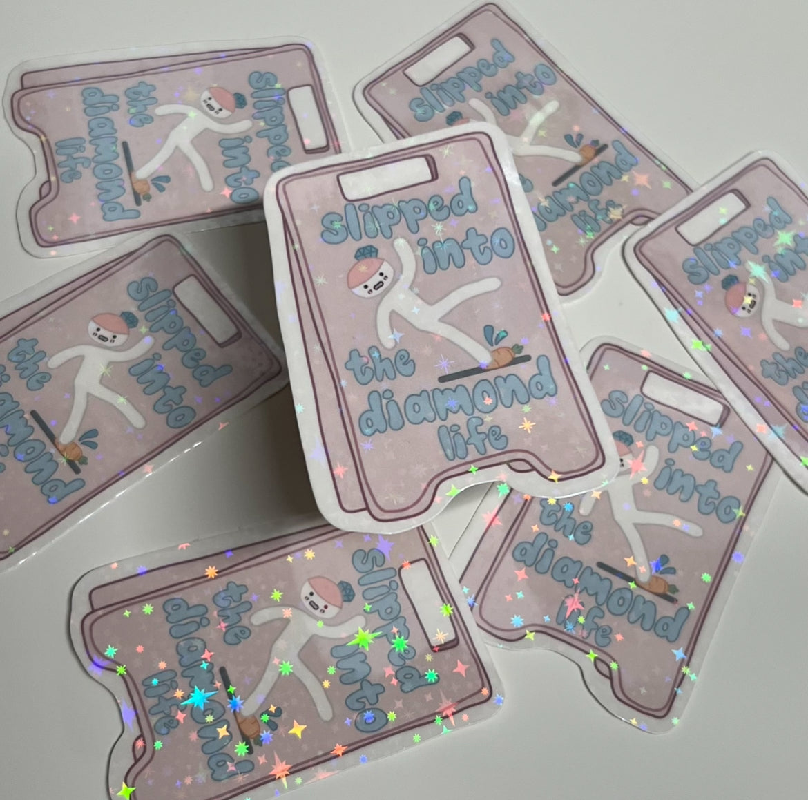 Seventeen Slipped into the Diamond Life sticker