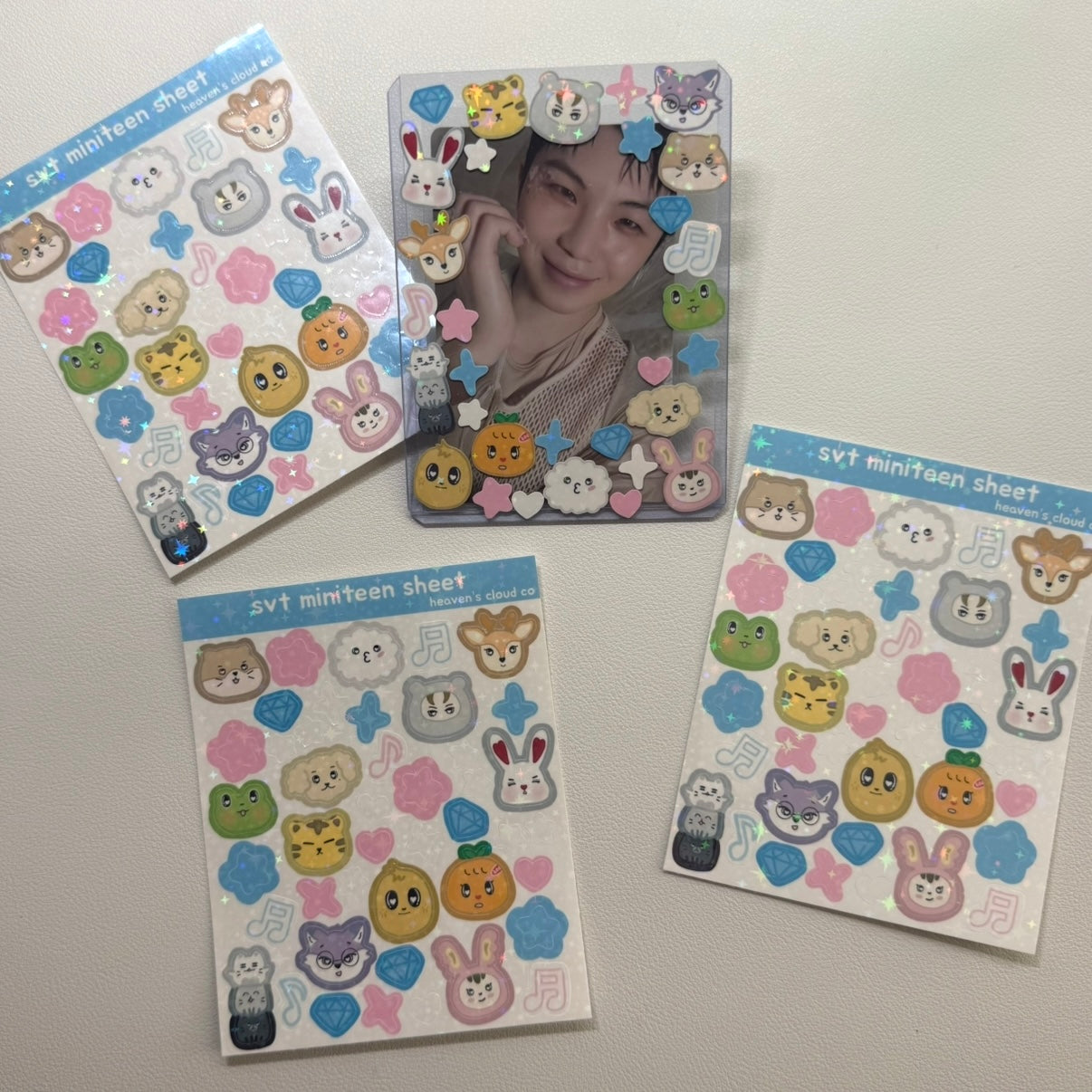 Seventeen Miniteen Deco Sticker Sheet