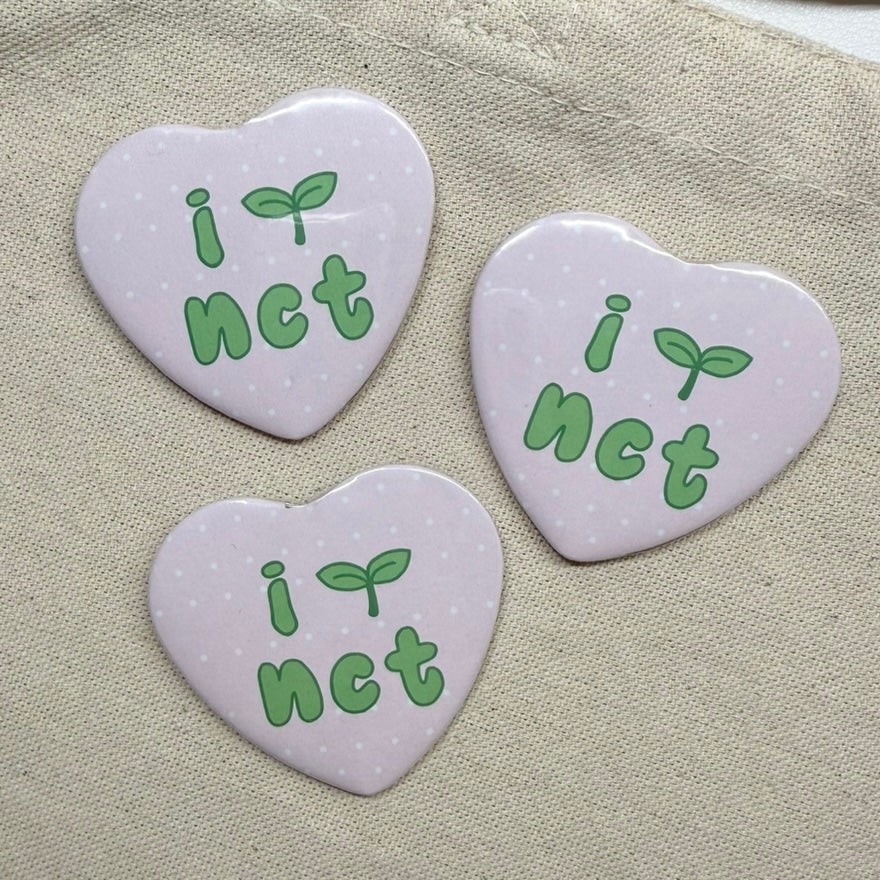 NCT Heart Pin