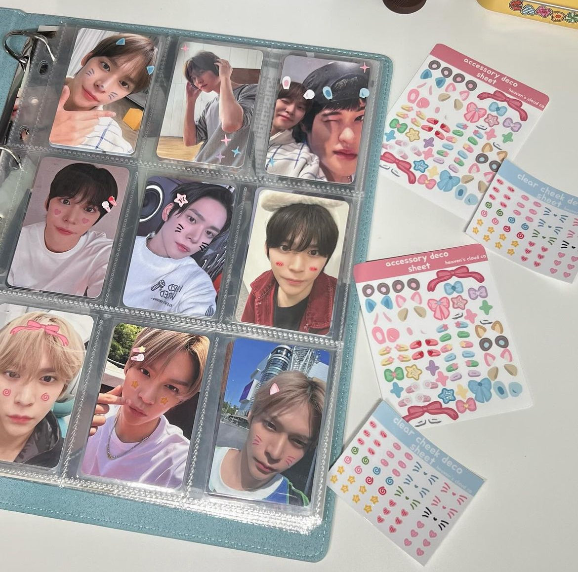 Kpop Accessory Deco and Cheek Deco