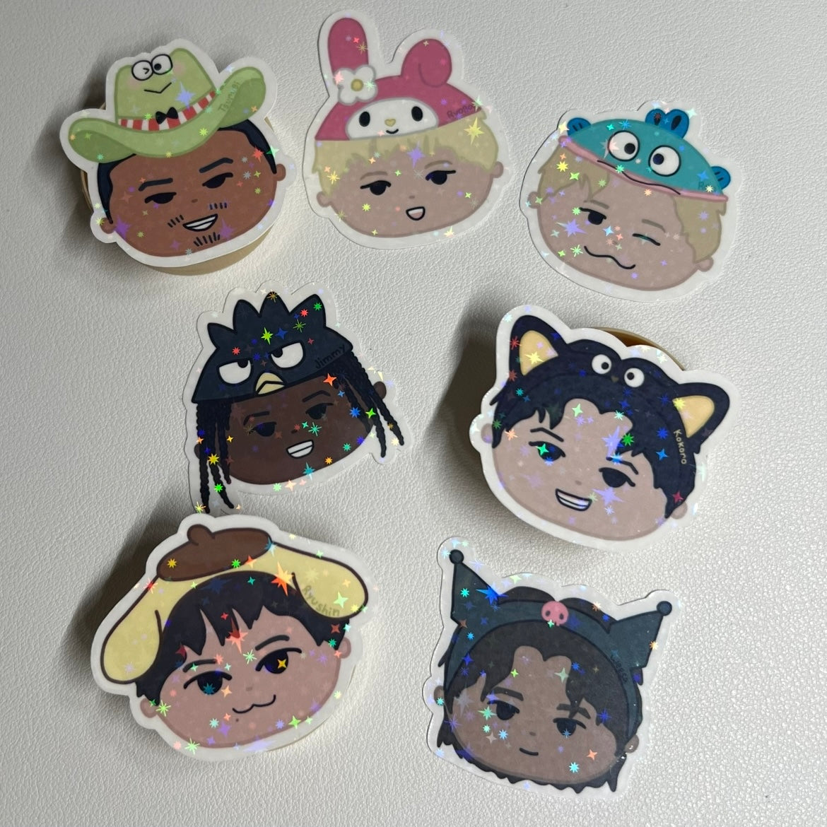 Psychic Fever Sanrio Sticker Set