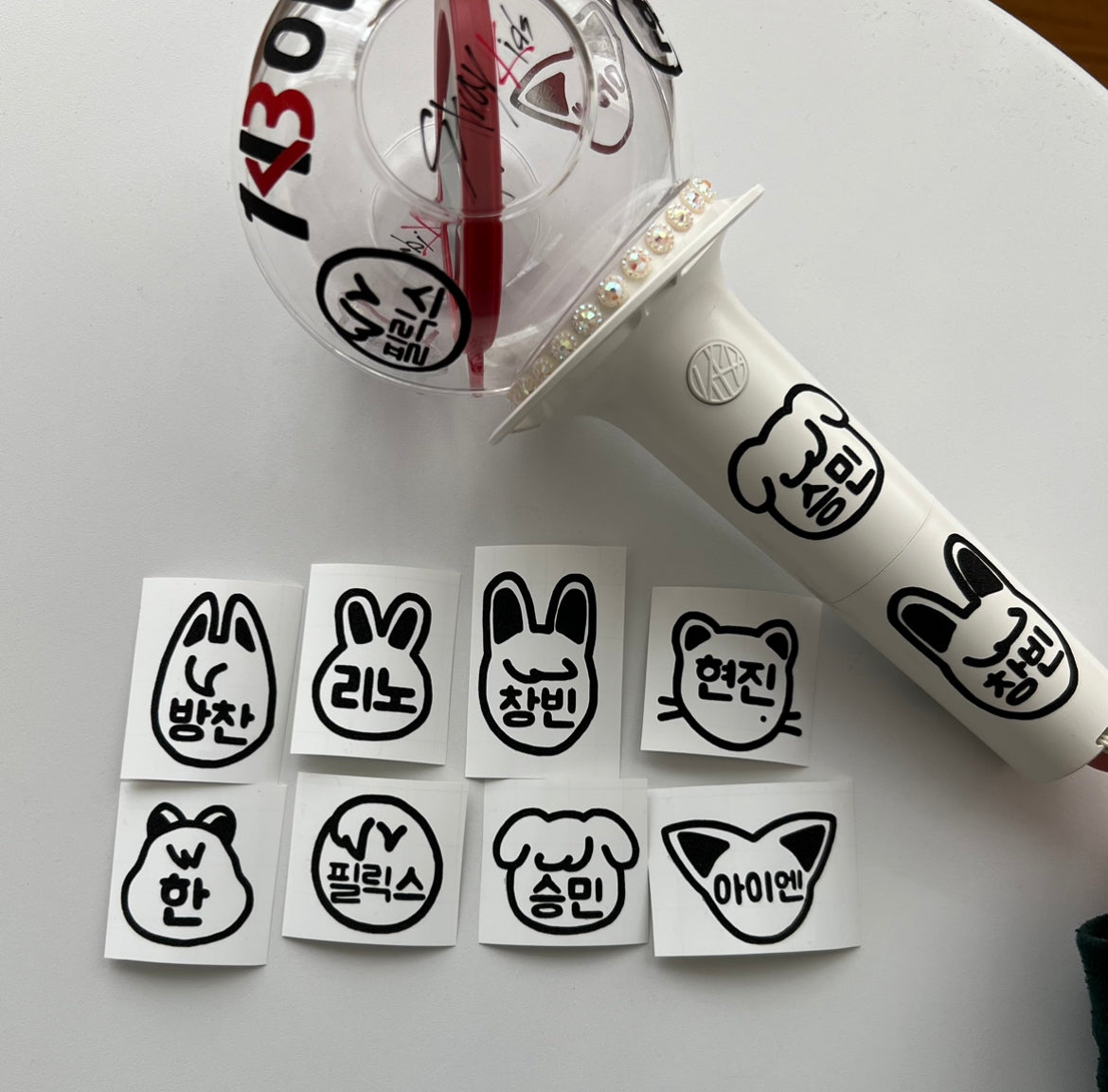 Stray Kids Lightstick Decal 143 decals & Skzoo decals