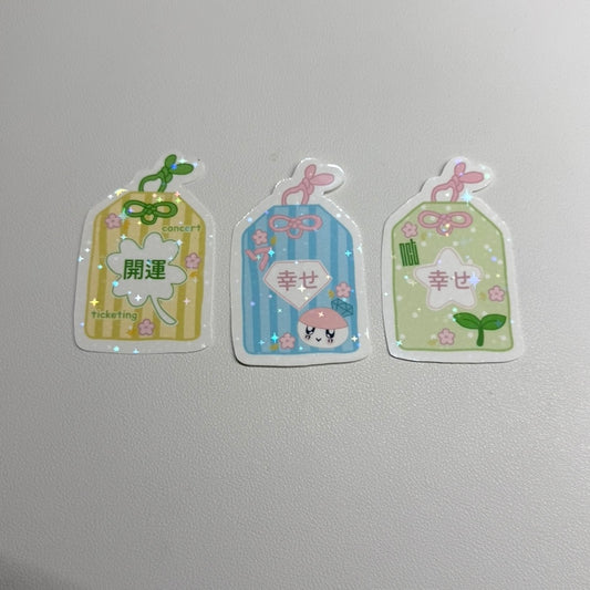 Kpop Omamori Stickers
