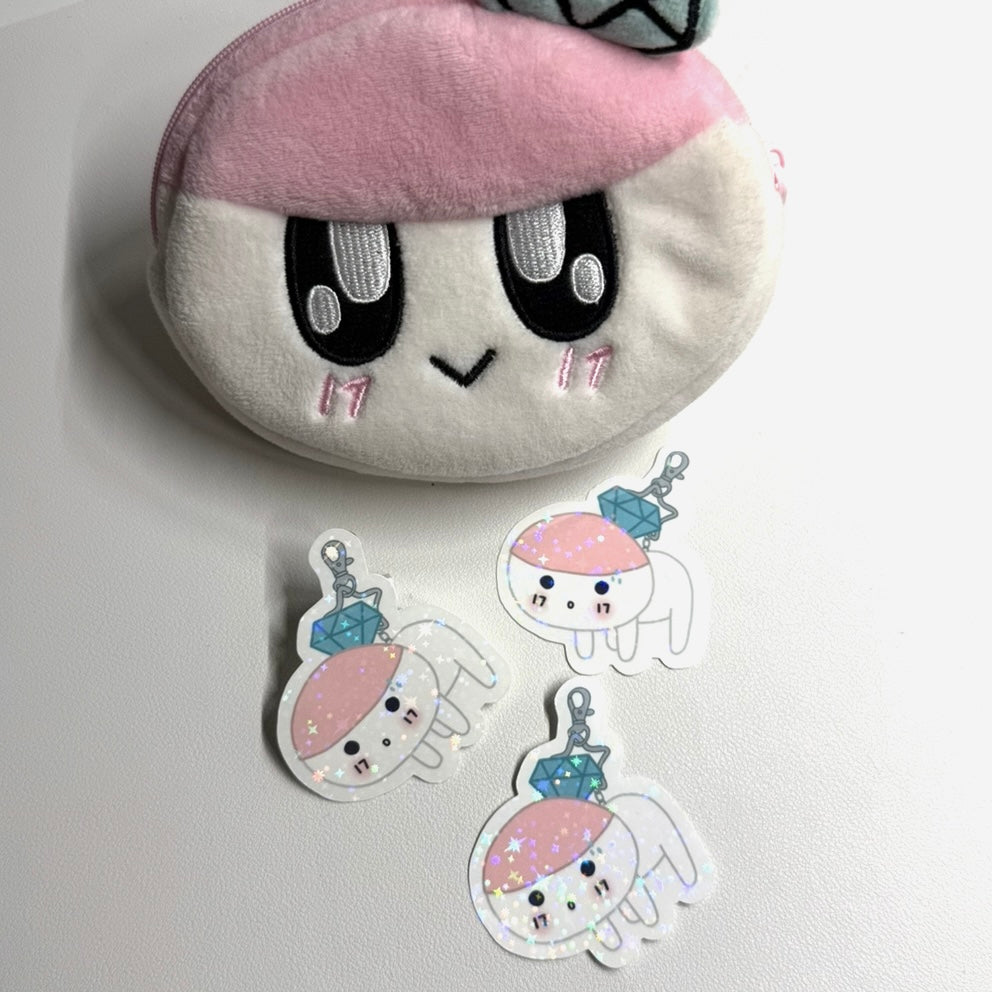 Seventeen Bongbongie Keychain Sticker