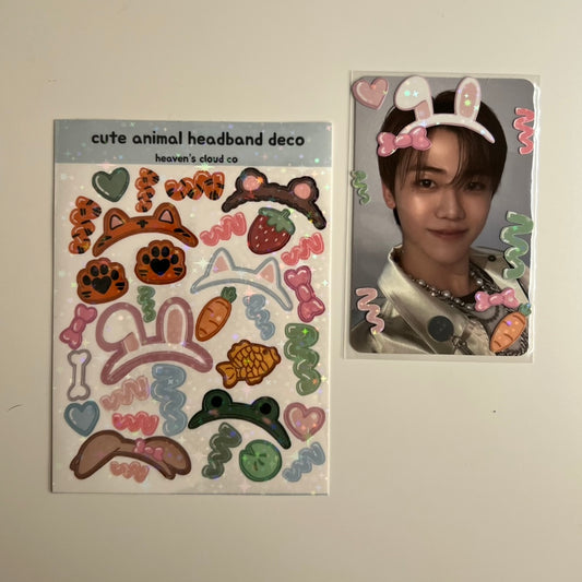 Cute Headband Deco Sheets