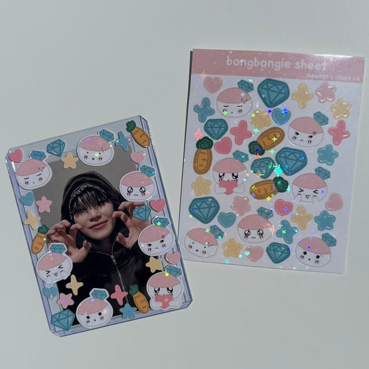 Seventeen Bongbongie Sticker Sheet