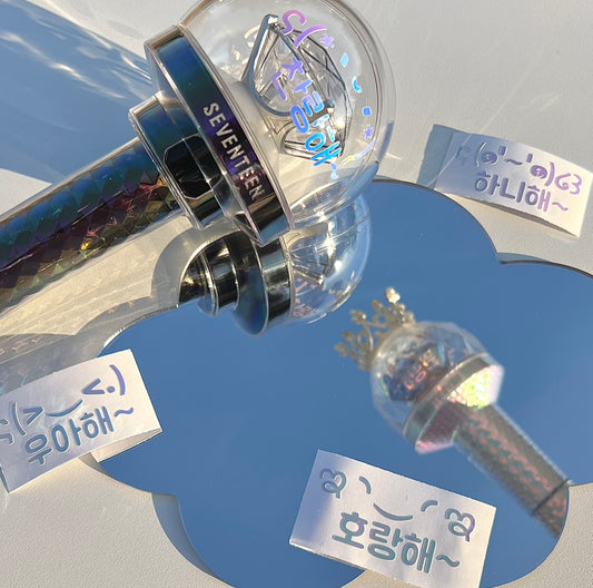 Seventeen Emohae Lightstick Decals