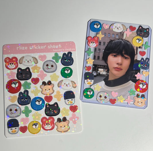 Riize Sticker Sheet