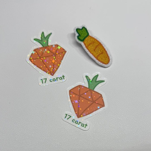Seventeen 17 Carat Sticker