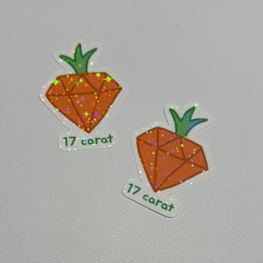 Seventeen 17 Carat Sticker