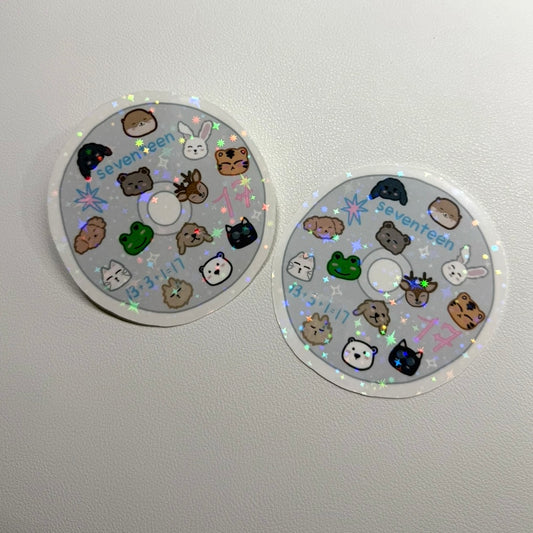 Seventeen CD Sticker