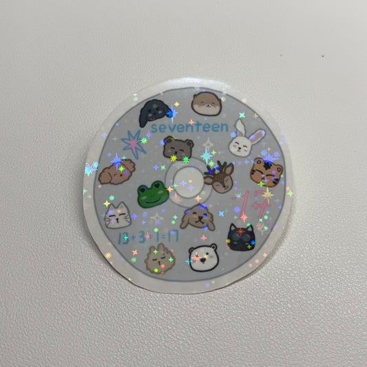Seventeen CD Sticker