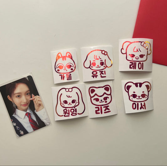 IVE MINIVE Lightstick Decal