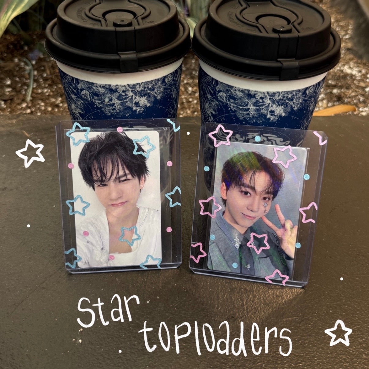 Star Vinyl Deco Toploader