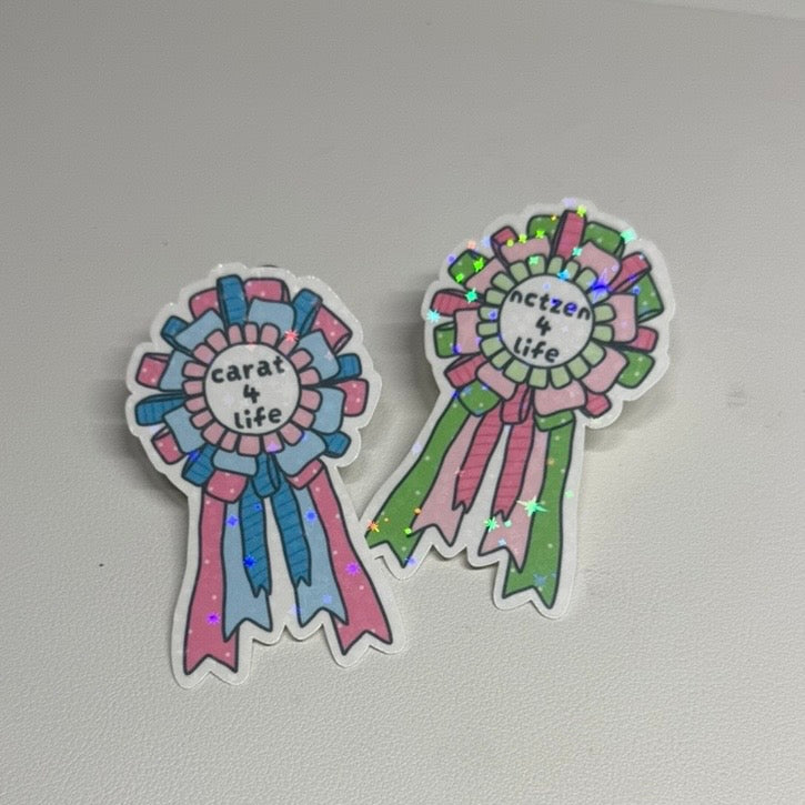 SVT NCT Rosette Stickers