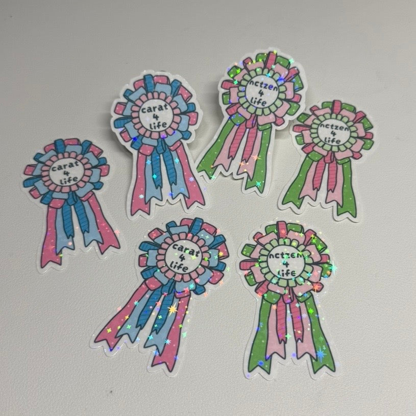 SVT NCT Rosette Stickers