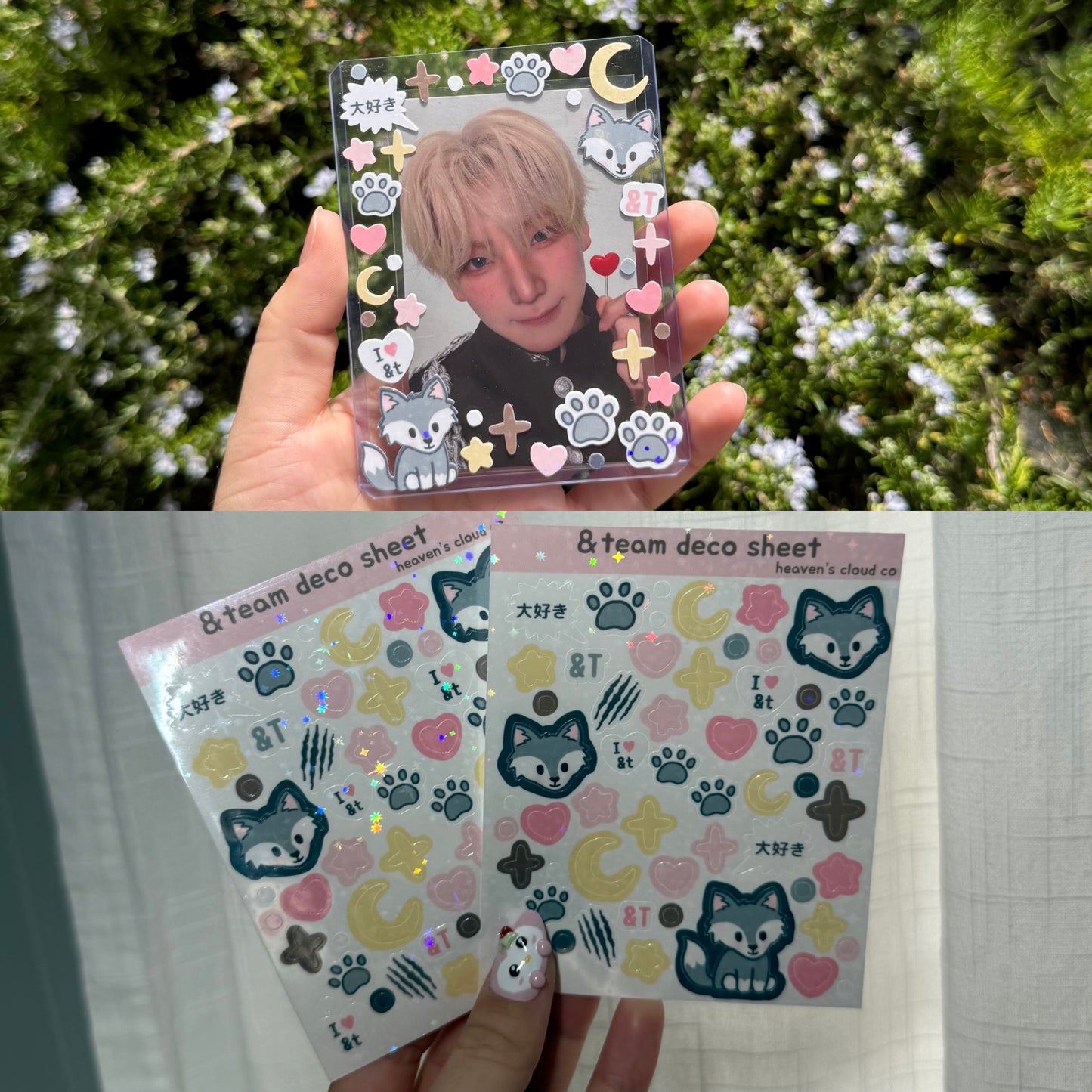 andTeam sticker sheet