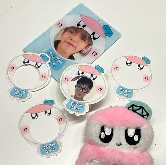 Seventeen Bongbongie Frame Sticker