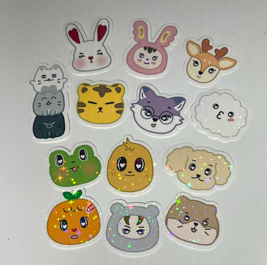 Seventeen Miniteen Sticker Set