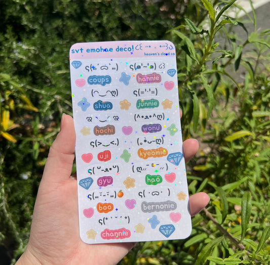 Seventeen Emohae Sticker Sheet