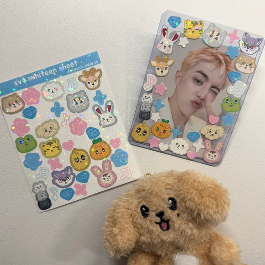 Seventeen Miniteen Deco Sticker Sheet