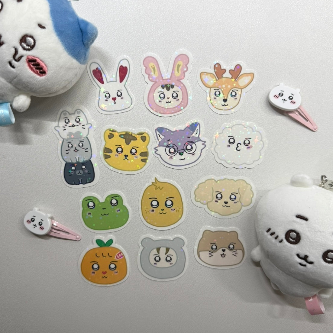 Seventeen Miniteen Chiikawa Sticker Set