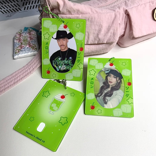 Melon Soda Acrylic Photocard Holder