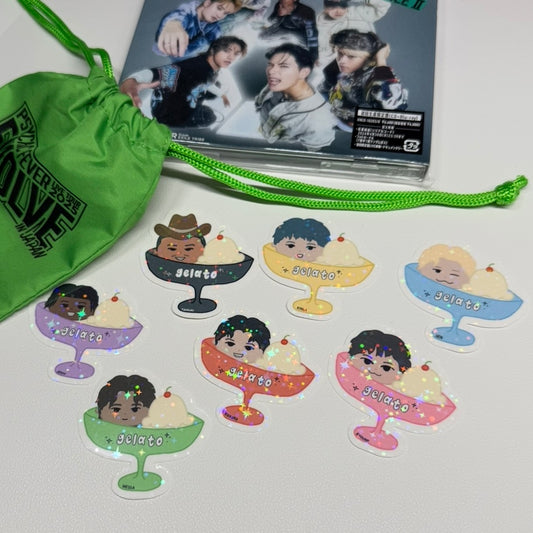 Psychic Fever Gelato Sticker Set