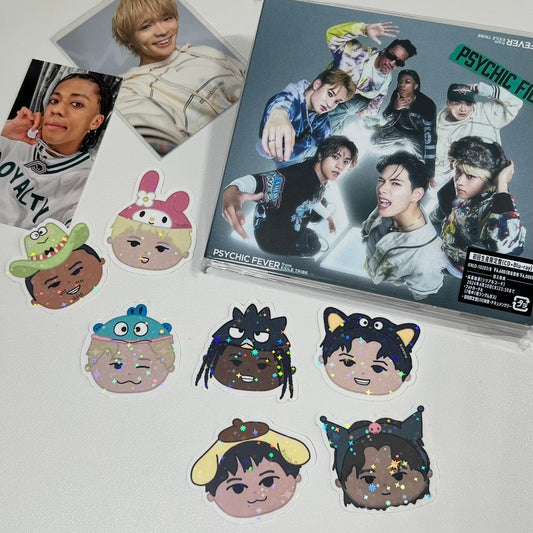 Psychic Fever Sanrio Sticker Set