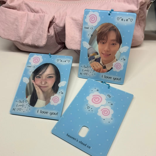 Kaomoji Acrylic Photocard Holder