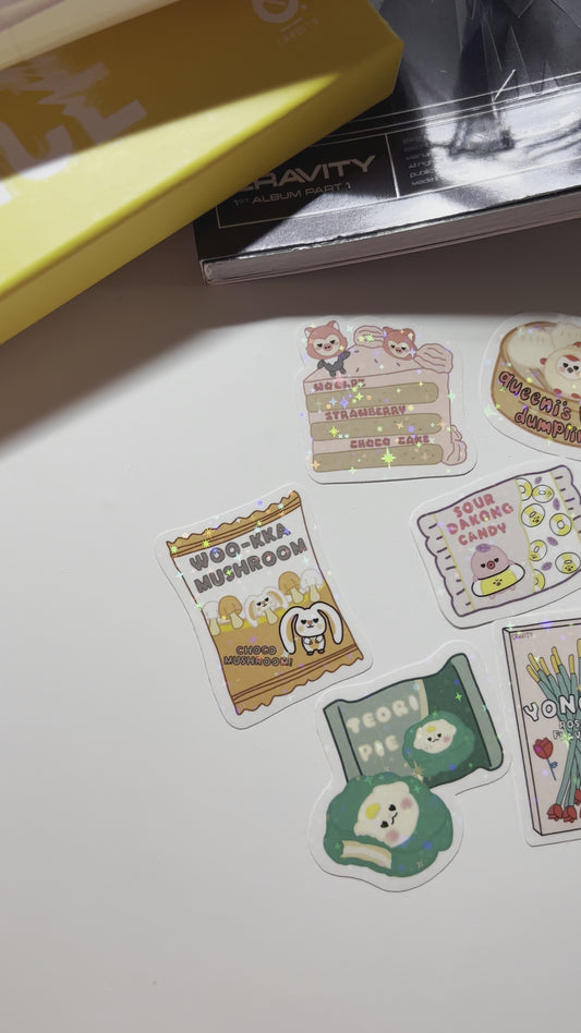 Cravity CCrew Snack Sticker Set