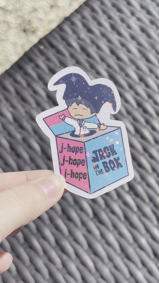 J-hope Jack in the Box Sticker