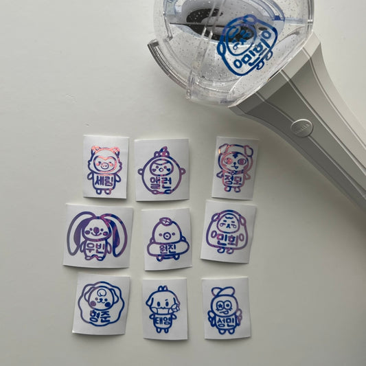 Cravity CCrew Lightstick Decal