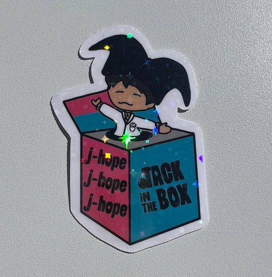 J-hope Jack in the Box Sticker