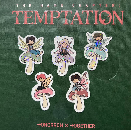 Tomorrow x Together TXT fairy sticker set