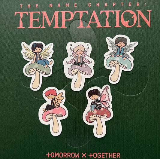 Tomorrow x Together TXT fairy sticker set