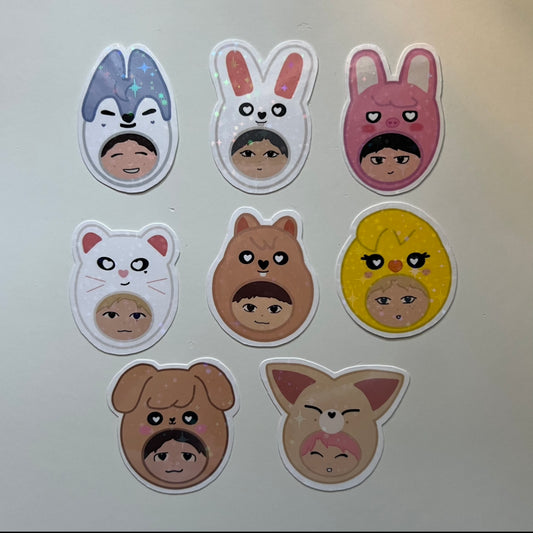 Stray Kids Skzoo sticker set