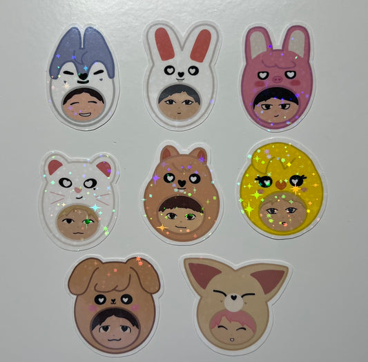 Stray Kids Skzoo sticker set