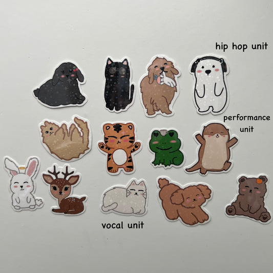 Seventeen Blushteen Stickers